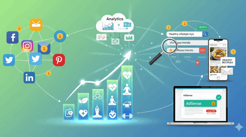 Beyond the Clicks: Maximizing AdSense Revenue with Strategic Digital Marketing in the Health & Wellness Industry